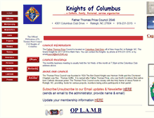 Tablet Screenshot of kofc2546.org